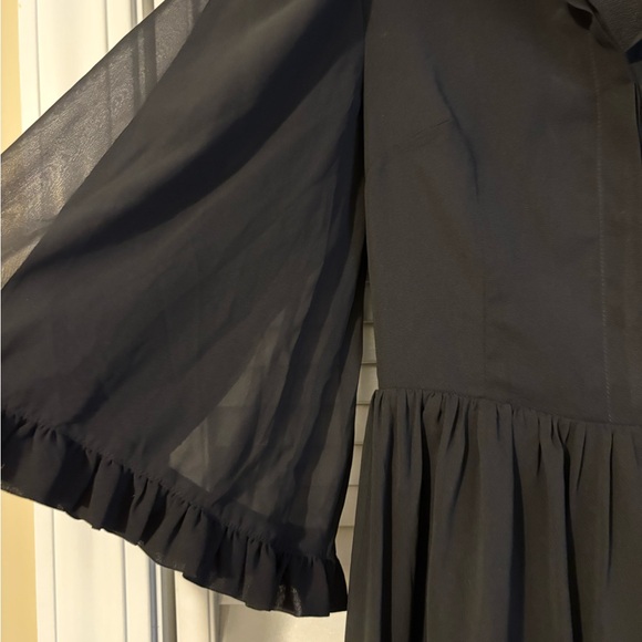 DAINTY JEWELLS Elegant Black Ruffle Dress - Picture 3 of 4